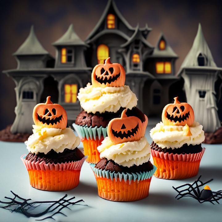 Firefly-Haunted-House-Cupcakes