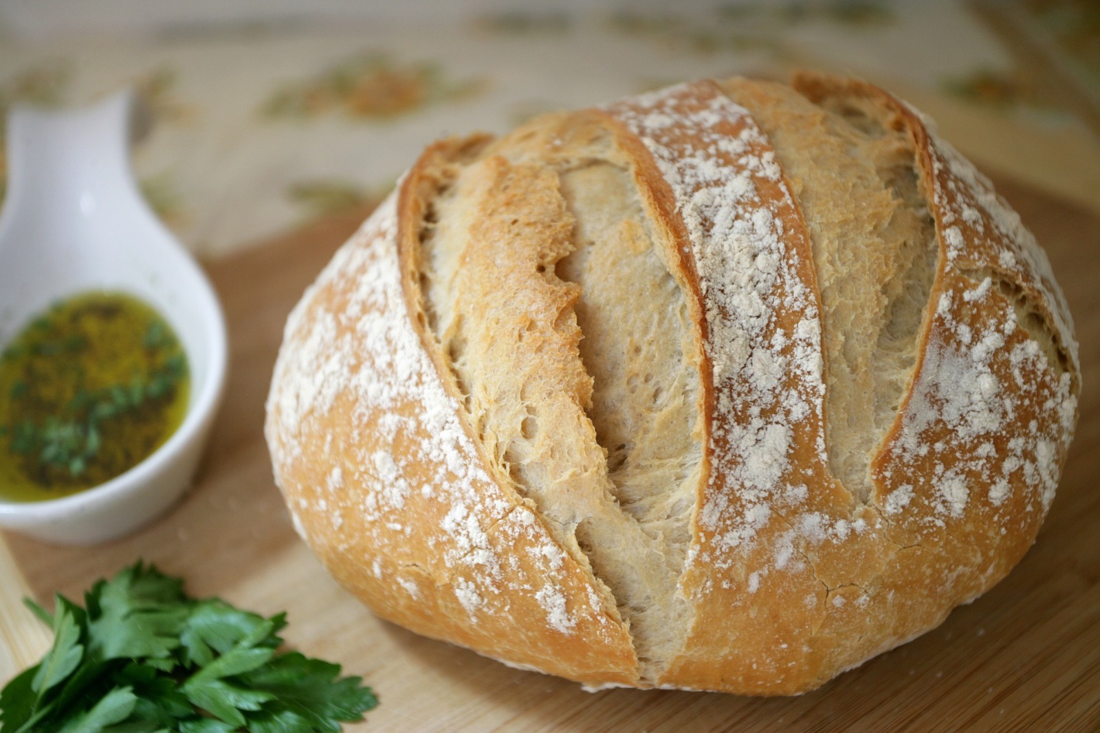 Homemade bread